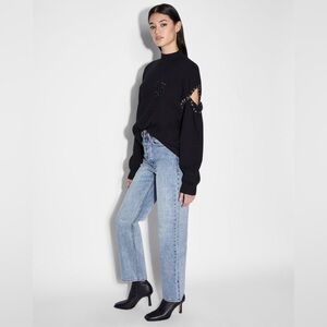 Ksubi Light Blue Straight Leg Jeans